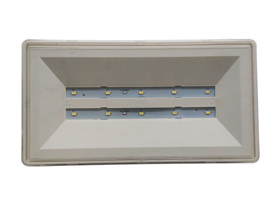 Waterproof LED Ceiling Recessed Emergency Light with Battery Backup Bulkhead PC Casing IP65 EL015DN