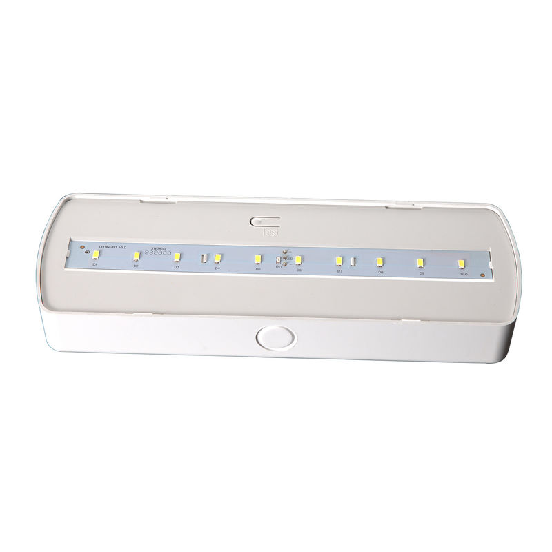 Fire Resistance ABS LED Emergency Light 3.6V Ni-Cd Battery 3 Hours Duration L119N-A