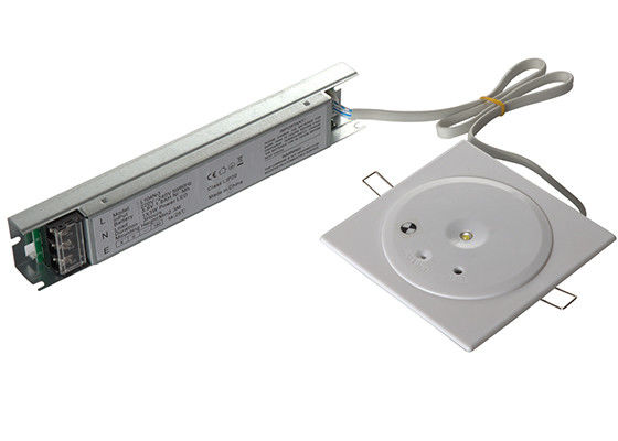 3W 3 Hours Operation Commercial LED Ceiling Emergency Downlight with Battery Backup Recessed Long Life