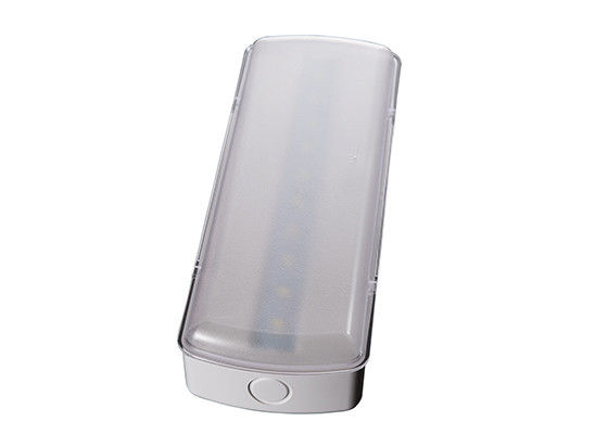 Indoor 5W LED Emergency Light Frosted Cover Wall Surface Test Button L119N-A
