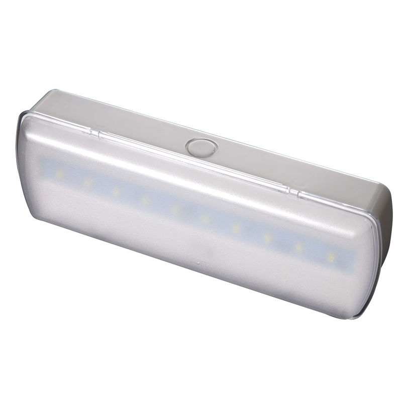 Indoor 5W LED Emergency Light Frosted Cover Wall Surface Test Button L119N-A
