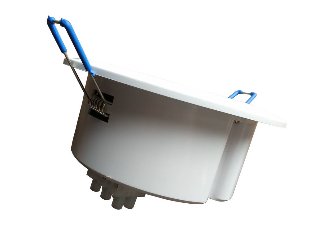 Recessed LED Emergency Ceiling Light 3.6V Ni-Cd Battery Steel Casing IP20 L117N