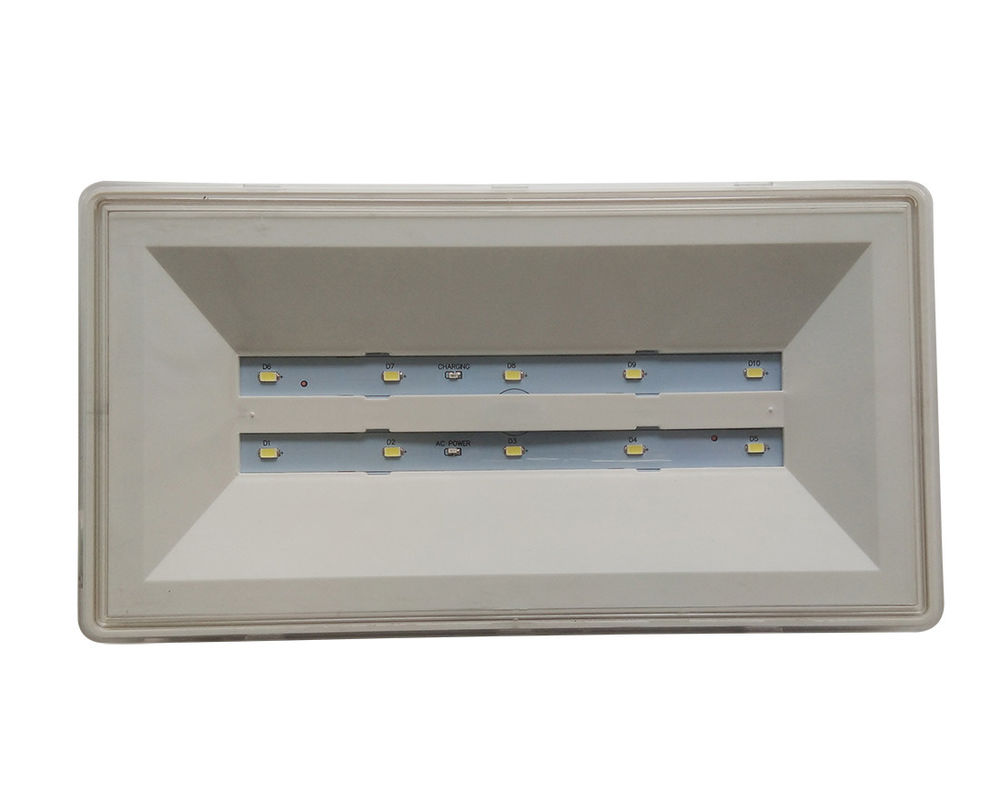 Waterproof Emergency Light IP65 220V 240V 50Hz 60Hz LED Rechargeable ABS Casing Luminaire L212N