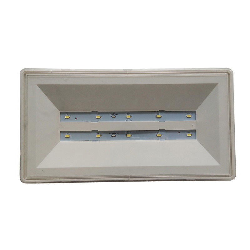 220V Maintained Waterproof LED Emergency Light IP65 Wet Location ABS Casing Ni-Cd L212N