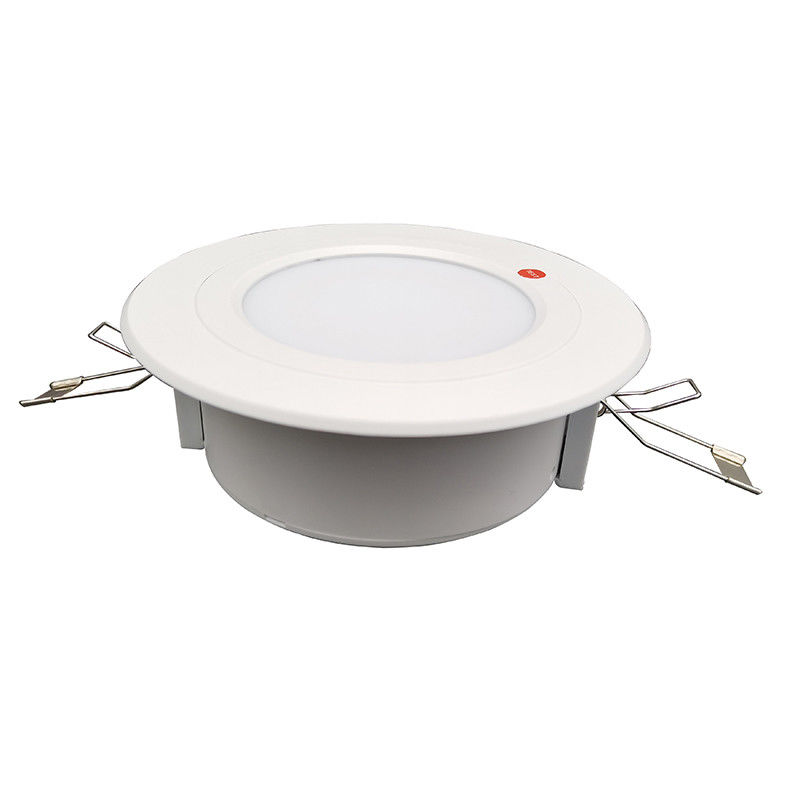 Commercial LED Battery Powered Recessed Emergency Lights with Battery Backup Ceiling ABS Casing L128N