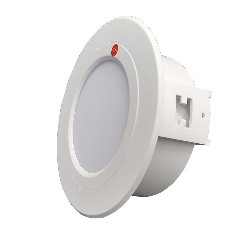 Commercial LED Battery Powered Recessed Emergency Lights with Battery Backup Ceiling ABS Casing L128N