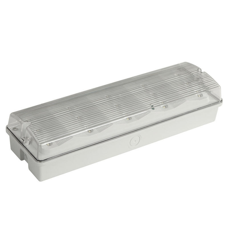 Outdoor Rechargeable Commercial LED Ceiling Emergency Light with Battery Backup PC Diffuser IP65 EL015EN