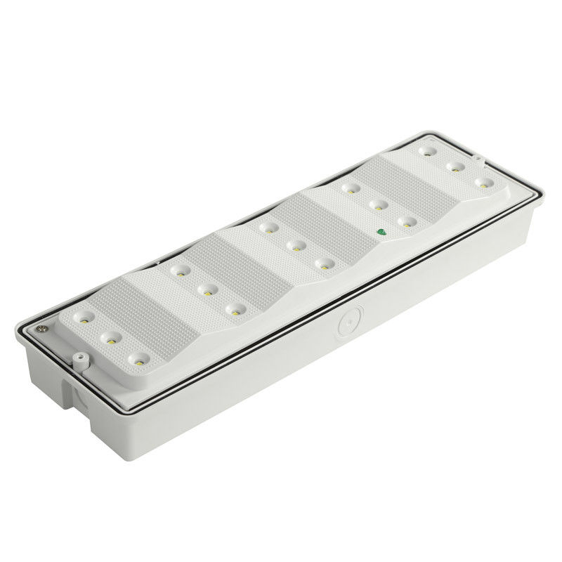 Building Outside Rechargeable LED Ceiling Emergency Light With PC Diffuser
