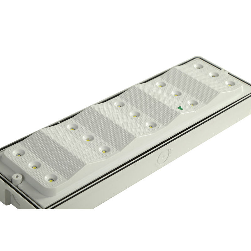 Self Testing 3 Watt Battery Operated LED Waterproof Emergency Light Outdoor IP65 Wet Location EL015EN