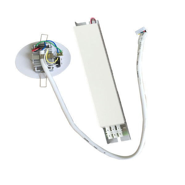 1W SMD White LED 220V Recessed Ceiling Emergency Light with Battery Backup Commercial Buildings IP20