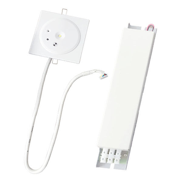Custom IP45 Non Maintained 1W LED Rechargeable Recessed Ceiling Emergency Light with Battery Backup PC Plate