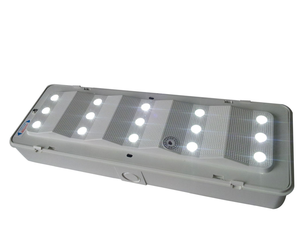 120mA DIP LED Emergency Lights Fire Exit Signs With Nickel Cadmium Battery 3.6V 1.5Ah