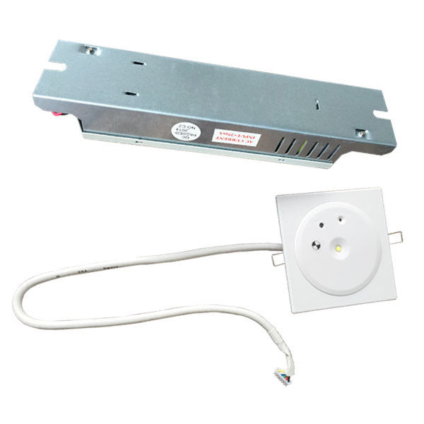 Ceiling Recessed Mounted IP20 Led Automatic Emergency Light 110V / 220V