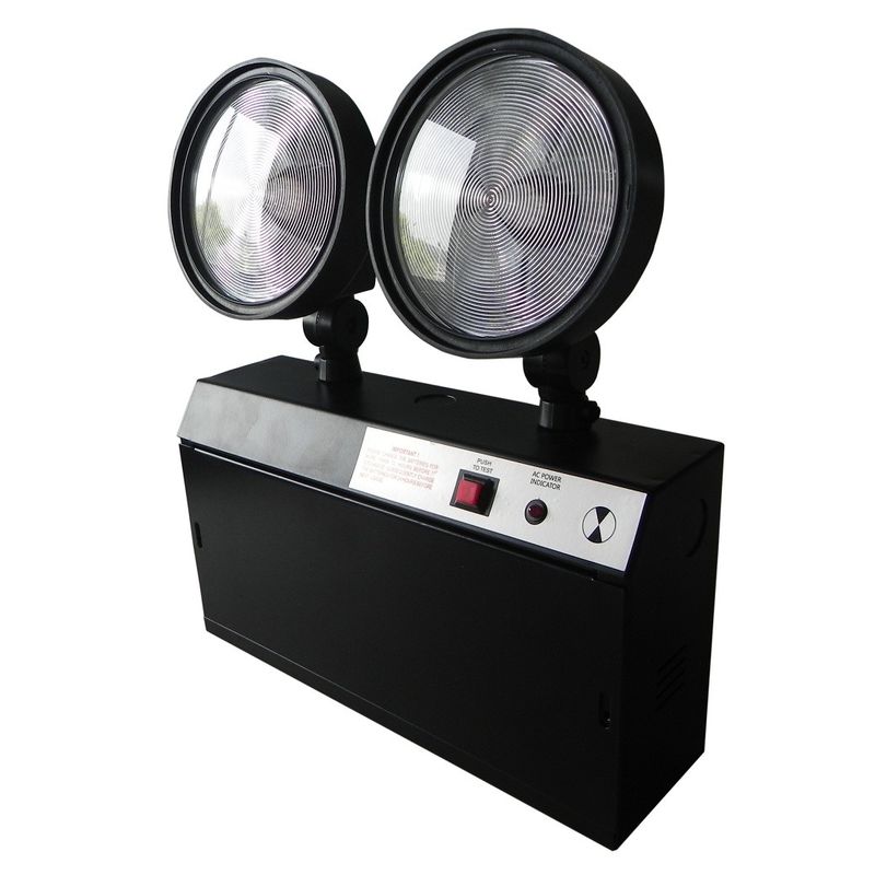IP20 Non-Maintained Rechargeable Twin Spot LED Emergency Lights with Easy Installation