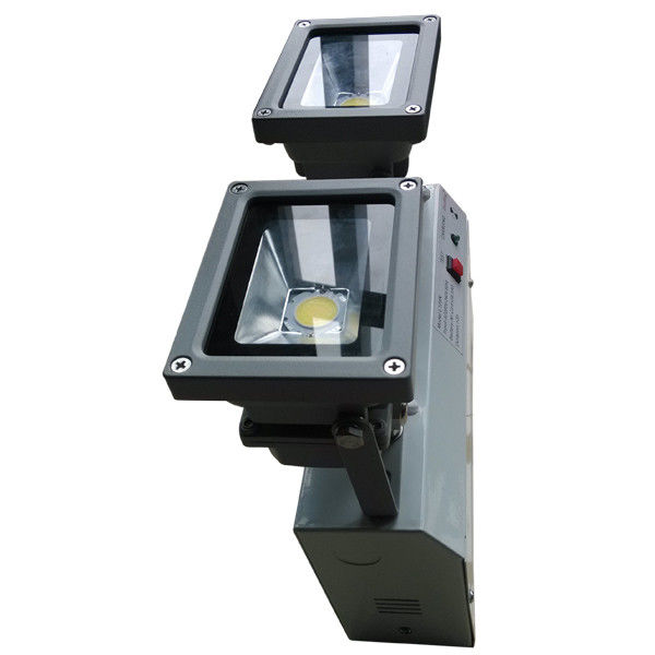 Commercial Buildings Self Testing Twin Spot Emergency Light Fixture 2x10W COB LED L109N-2