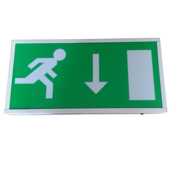IP20 Maintained LED Emergency Light Fire Exit Signs With PC Diffuser