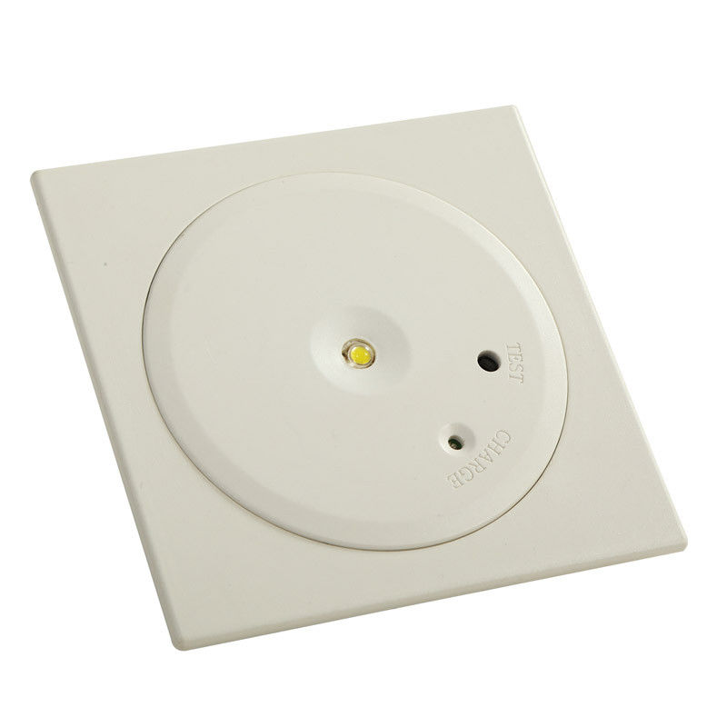 Custom SMD 3W Ceiling Recessed LED Emergency Downlight Battery Backup Ni-Mh 3.6V